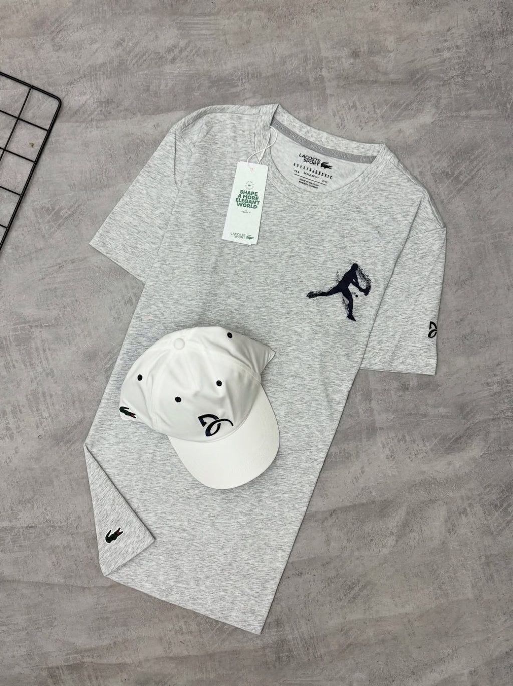 Camisa Lacoste + Boné Lacoste