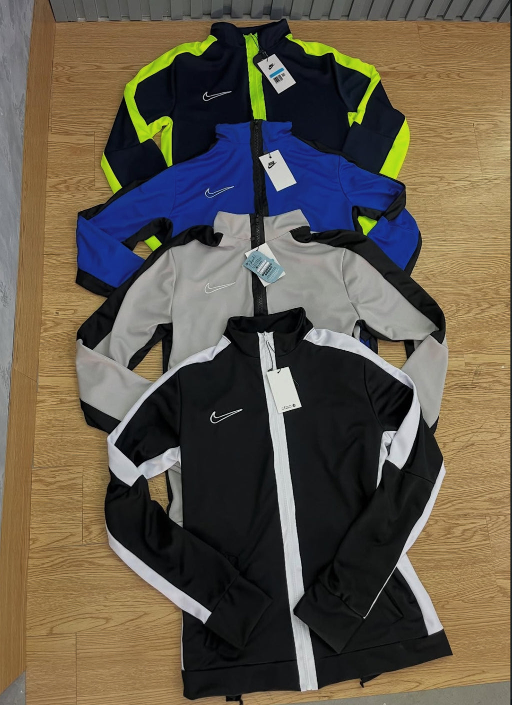 KIT 4 Agasalho Nike Academy Dri-Fit