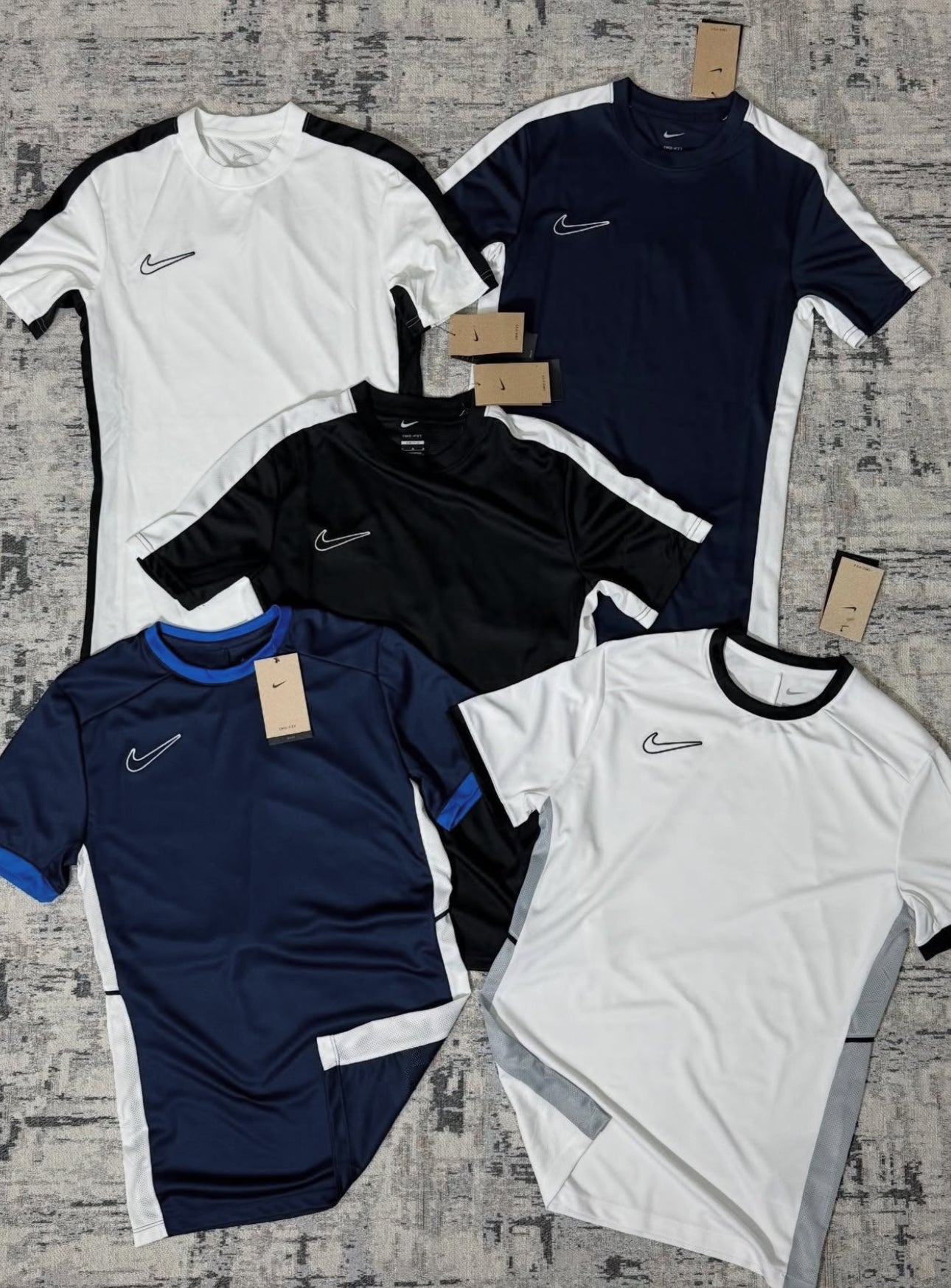 KIT 5 Camisas Nike Academy Dri-Fit