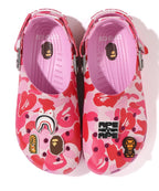 BAPE x Crocs Classic Clog Pink