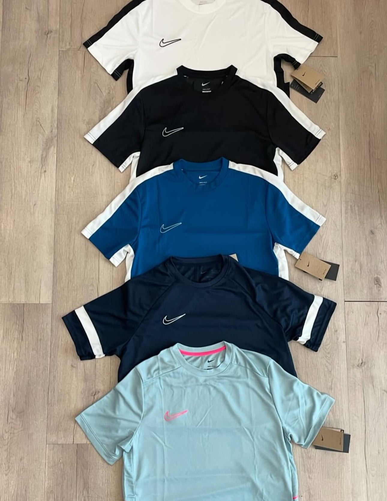 Kit 5 Camisas Nike Dri-Fit Academy