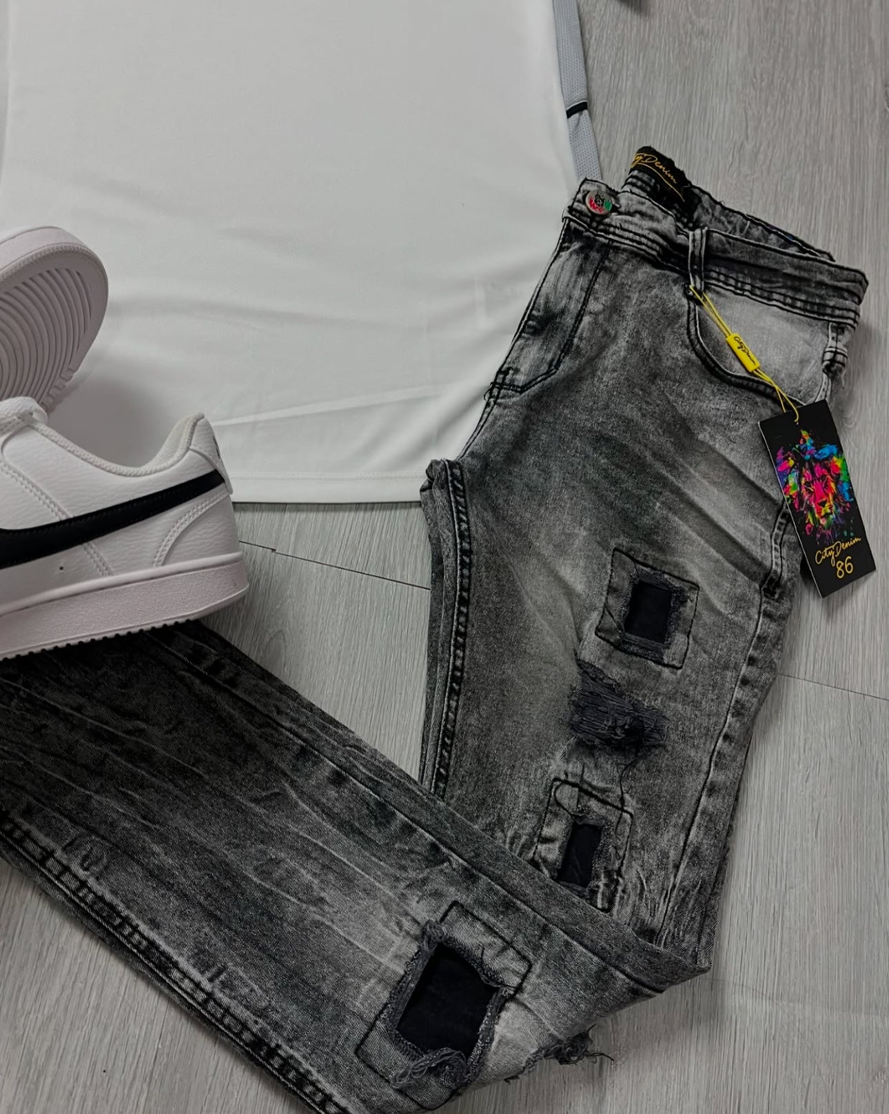 Nike Academy DRI-FIT + Calça jogador + Tênis Court Vision low