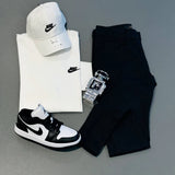 Kit Nike + Air Jordan low + Perfume Brinde