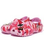 BAPE x Crocs Classic Clog Pink
