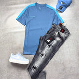 Kit completo Nike Academy + Jogador + Court Vision Alta