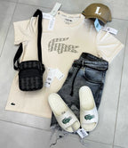 Kit Lacoste + Chinelo