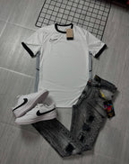 Nike Academy DRI-FIT + Calça jogador + Tênis Court Vision low