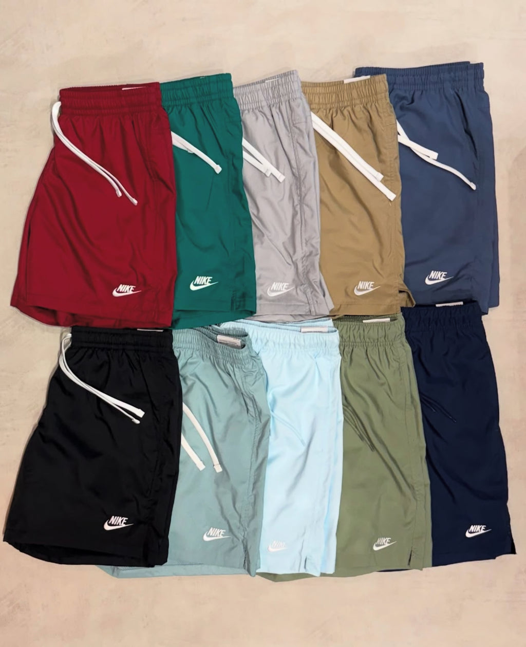 Kit 10 Shorts Nike Woven