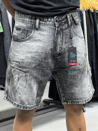 Shorts jeans estilo jogador