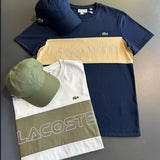 Kit Lacoste ( 2 bonés Sport e 2 camisas )