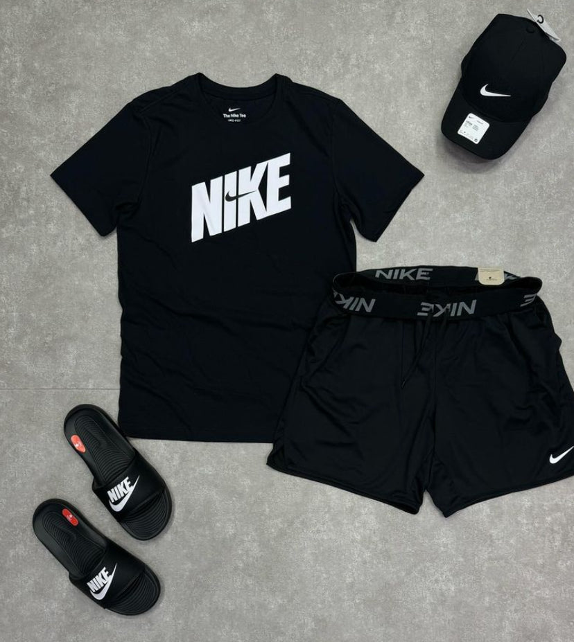 Conjunto Nike + Slide Nike + Boné