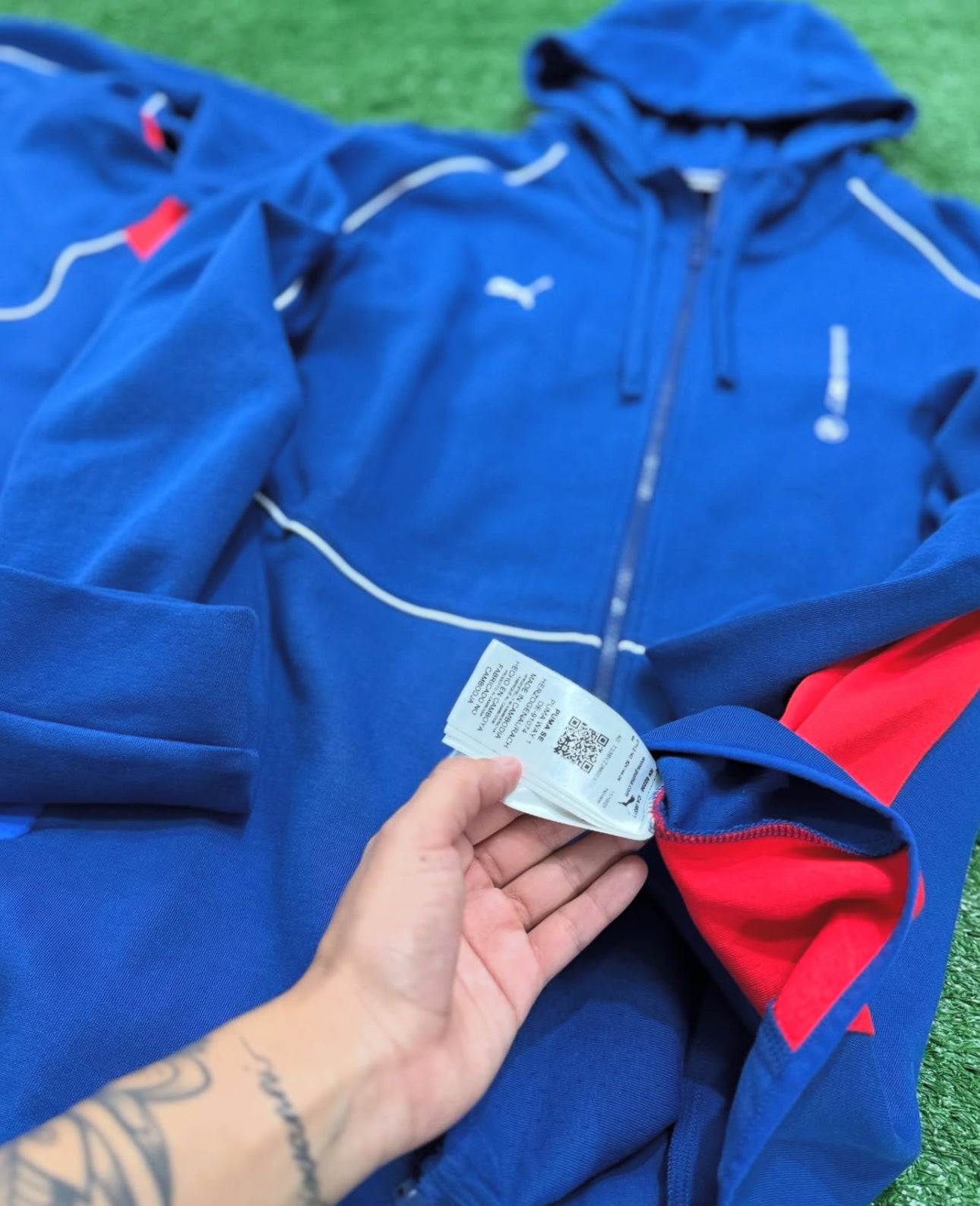 Blusa Moletom Puma x BMW Motorsport