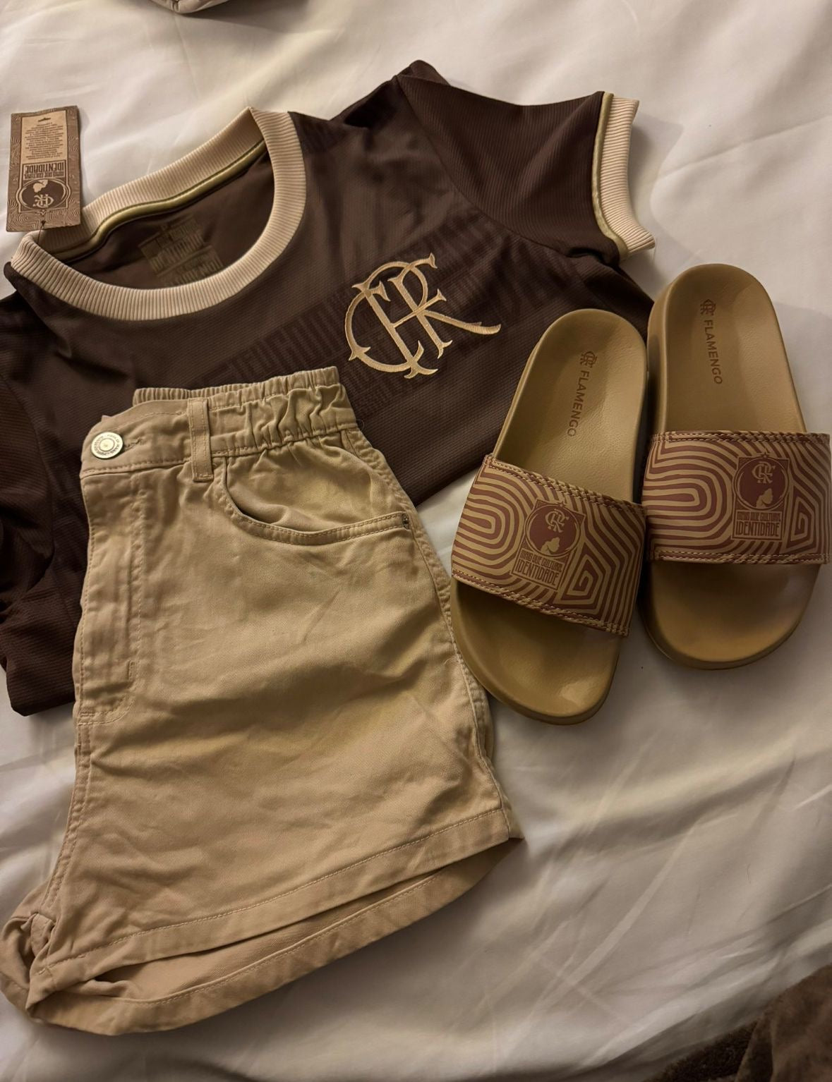 Conjunto Flamengo feminino