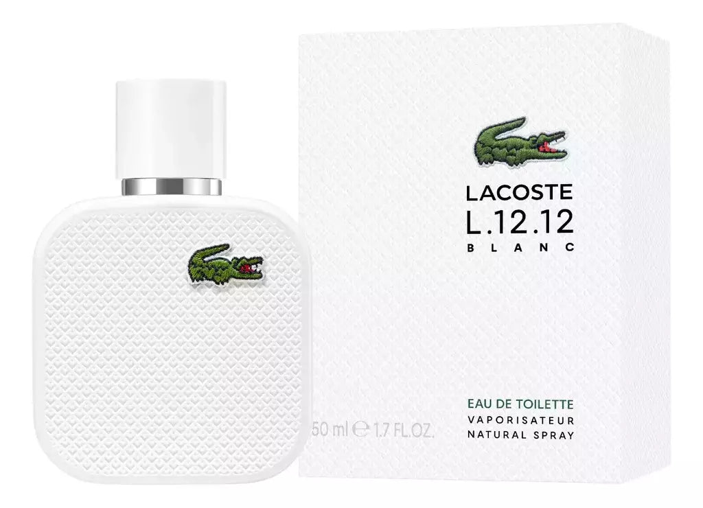 Perfume Lacoste L.12.12 Blanc Eau De Toilette 100mL