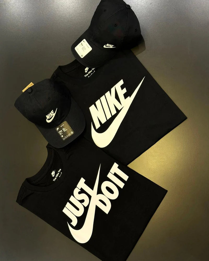 Kit 2 camisas + 2 bonés