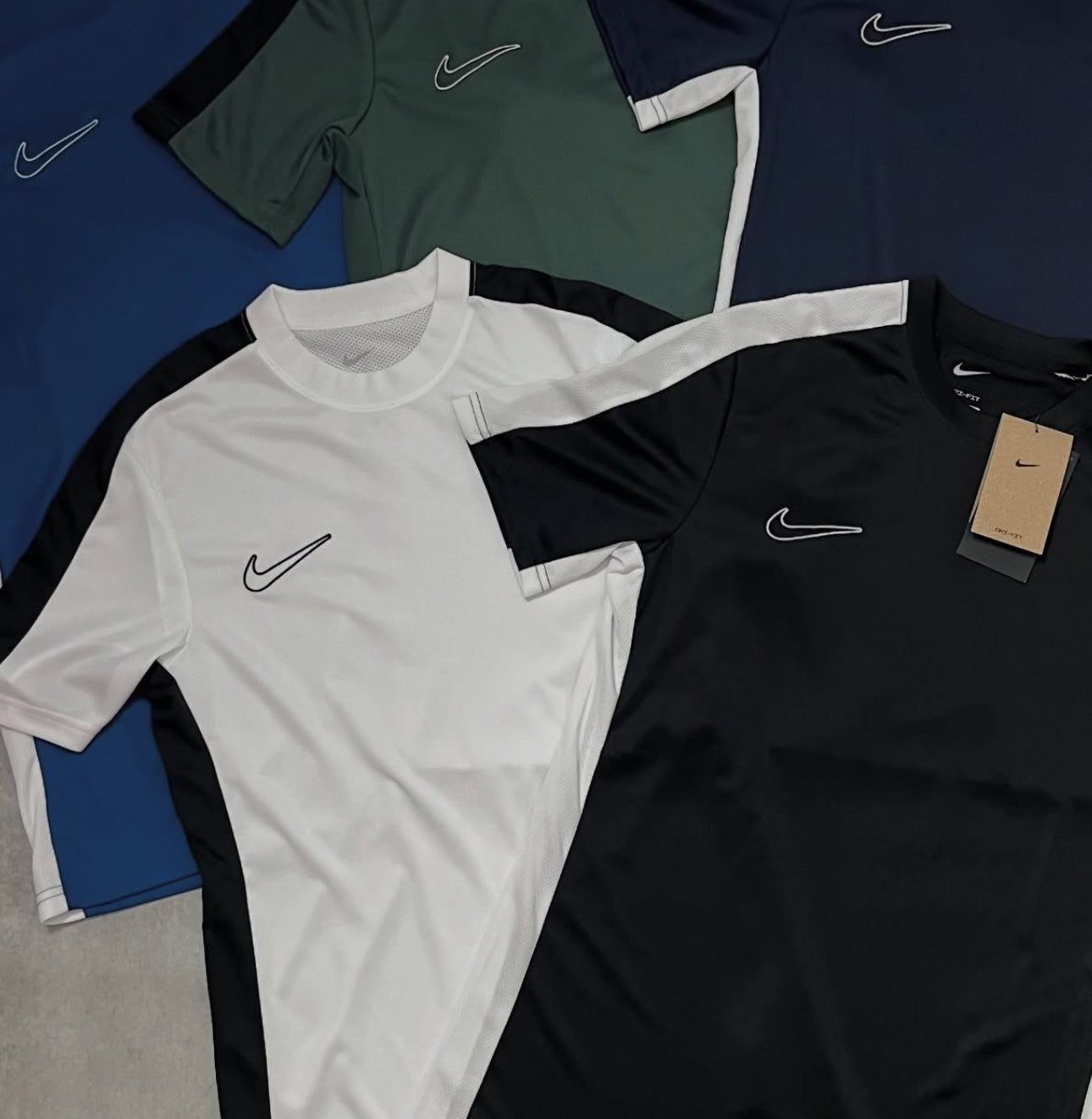 Kit 5 Camisas Academy Dri-Fit