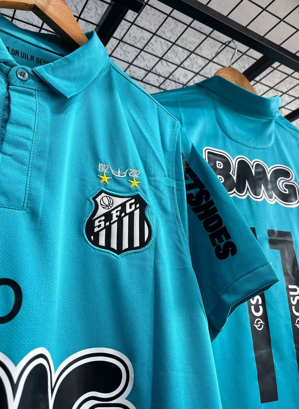 Camisa Santos Retrô - (NEYMAR JR/11) - NIKE