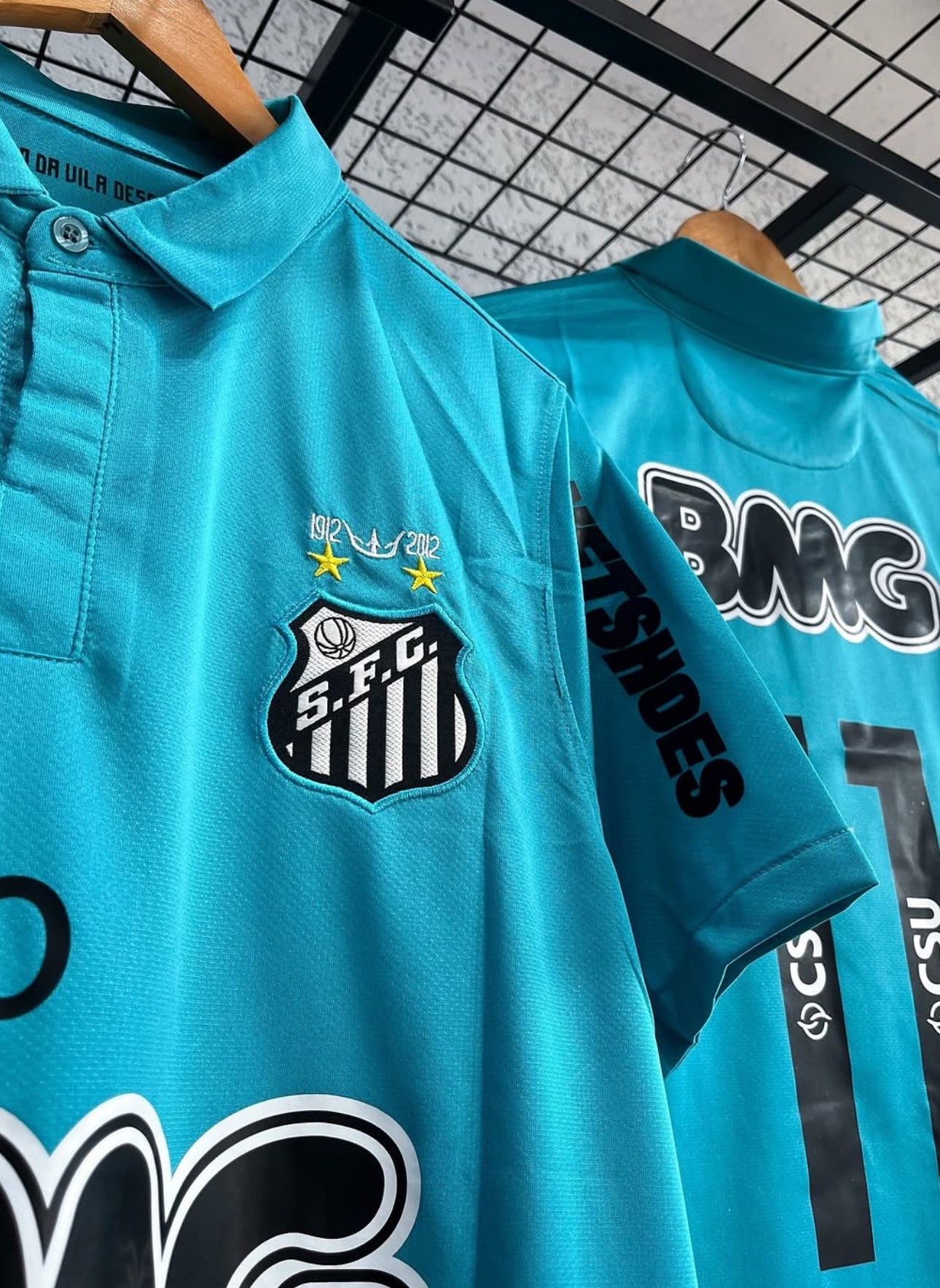 Camisa Santos Retrô - (NEYMAR JR/11) - NIKE