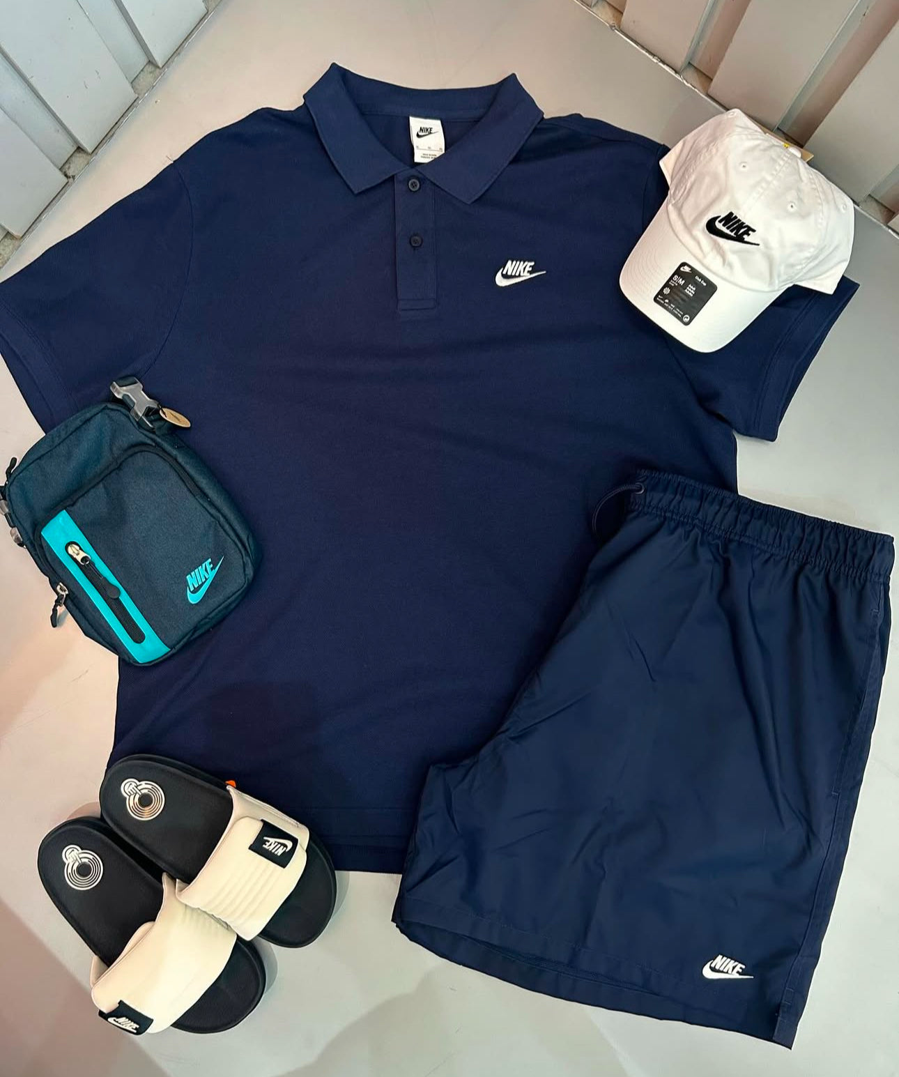 Kit completo Nike + Chinelo