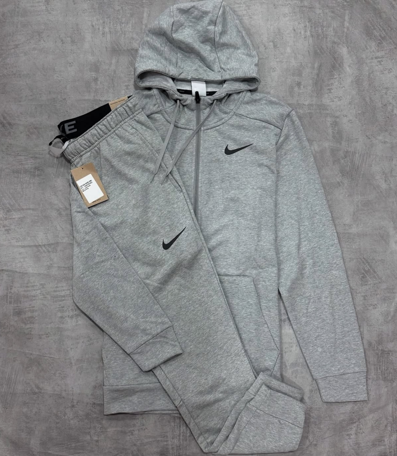 Conjunto Nike moletom cinza
