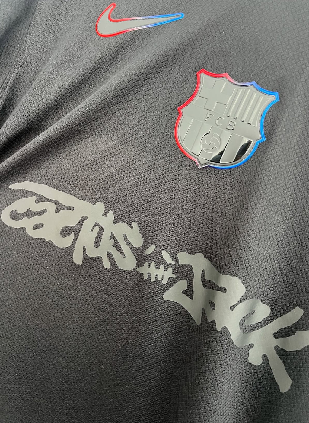 Camisa Barcelona x Cactus Jack Edição 2025