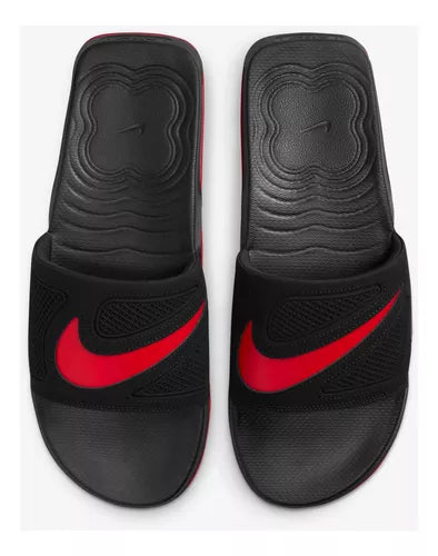 Chinelo NK Air Max Cirro Preto e Vermelho