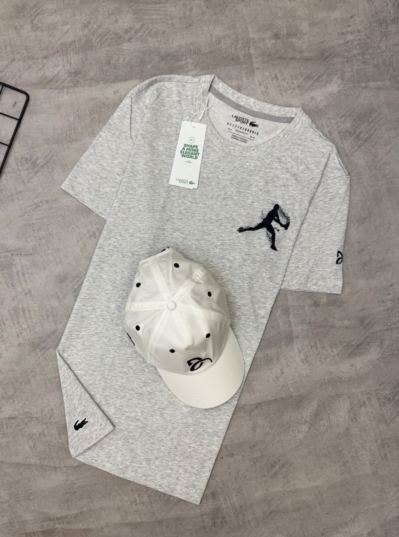 Camisa Lacoste + Boné Lacoste