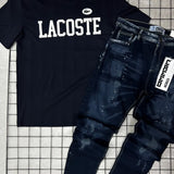 Camisa Lacoste + Calça jogador