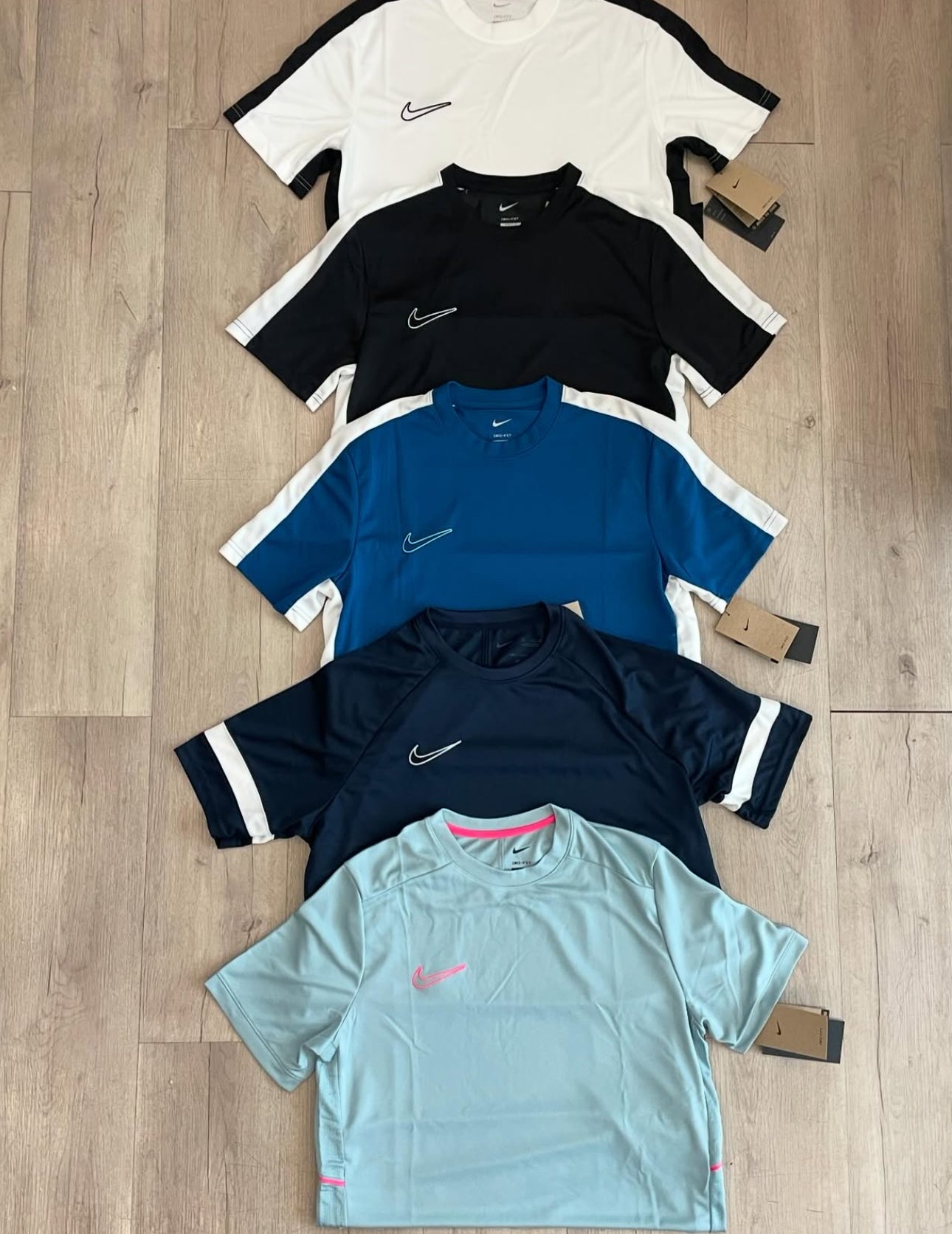 Kit 5 camisas Nike Dri-Fit + PEDIDAS